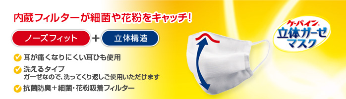 立体ガーゼマスク